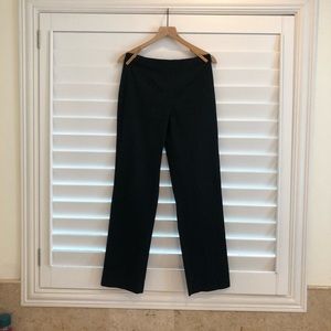 Banana Republic Lindsey Black Side-Zip Pants